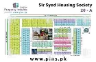 Sir Syed Cooperative Housing Society High Resolution Map