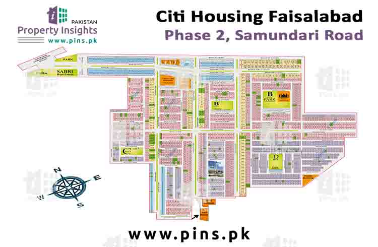Site Plan of Block A