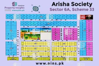 Kda Scheme 33 Map High Resolution Society Maps / Siteplan Of Scheme 33 Karachi.