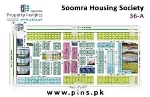 Soomra Housing Society High Resolution Map