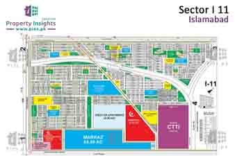 Sector I-11 High Resolution Map
