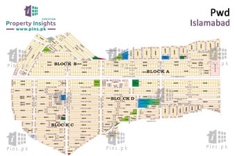 Pwd Society Islamabad Map View High Resolution Project / Society Maps / Siteplan Of Pakistan Pwd  Society Islamabad Expressway Islamabad.
