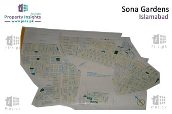 Soan Gardens High Resolution Map