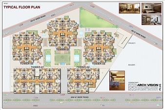 Sawera Enclave Apartment High Resolution Map