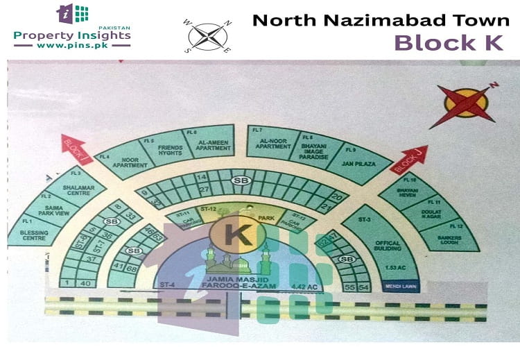 Site Plan of Paracha Heights