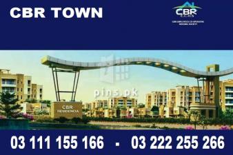 CBR TOWN , CBR Residencia Islamabad 5 Marla plot for sale on installments 