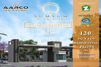 120 yards plot for sale in SumSum Housing Scheme