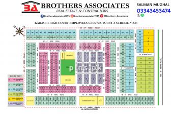 120 sq yds plot for sale high court society