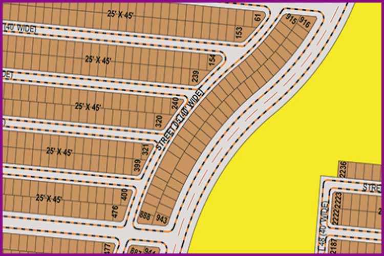  125 Sq. Yards Corner Plot for Sale in Precinct 15