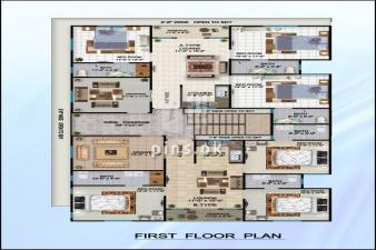 1300 sqft First Floor Flat for Sale in Sector 15 A KDA Scheme 33