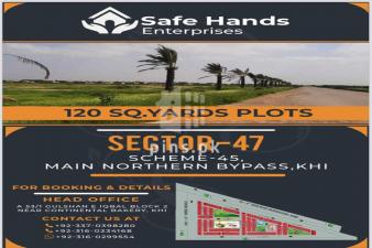 120 Yard Plot for Sale in Taiser Town Sector 47