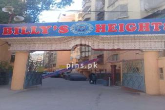 Billy Height's Flat For Sale in Gulistan e Johar, Block-18
