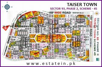 Sector 93 Taiser Town Phase 2 80 yards plot for sale