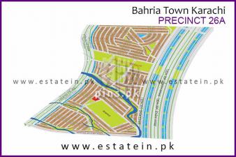 125 yards Precinct 26A Safe Plot for Sale in Bahria Town Karachi
