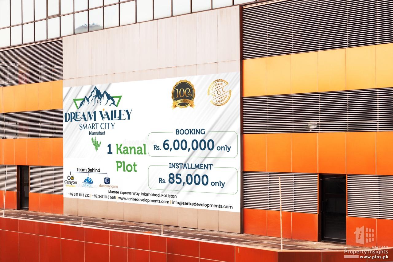 Dream Valley Smart City for sale on booking
