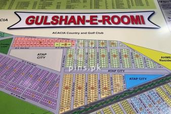 240 yards Corner plot for Sale in Gulshan-e-Roomi