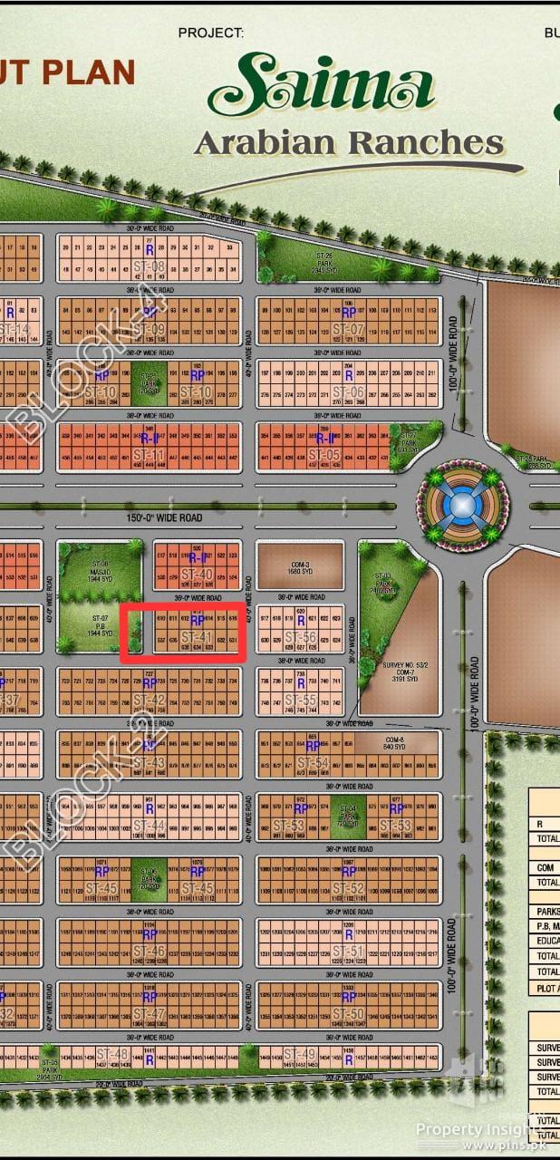 Saima Arabian Villas Phase 2 Plot For Sale Plot for Sale in Karachi