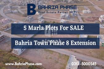 Plots For Sale in Bahria Phase 8 Extension - Bahria Phase Properties