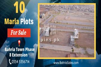 10 Marla Plot Precinct 3 Bahria Town Phase 8 Extension