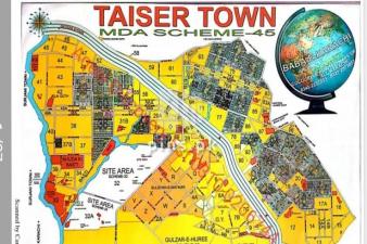 80 Yards Plot For Sale in Sector 17A Taiser Town