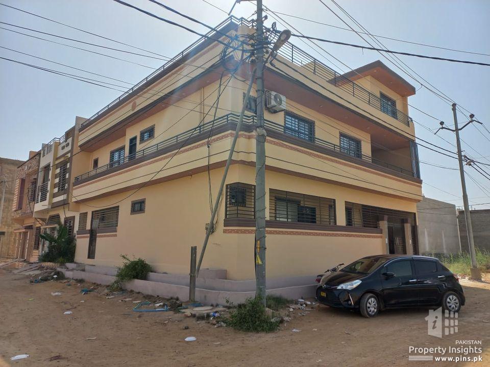 Brand New 240 Yards Corner House for Sale in Scheme 33 Karachi Home for