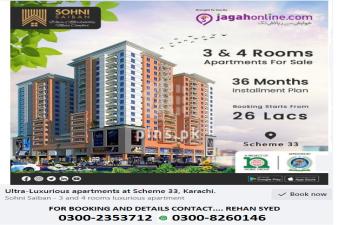 SOHNI SAIBAN APARTMENT PRIME LOCATION - ON MAIN SUPER HIGHWAY Karachi