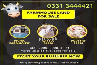 Farm House Apna Plot just 12 lac in Karachi