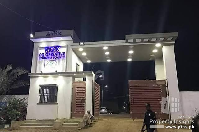 120 Sq Yards Plot For Sale Rok Cooperative Housing Society