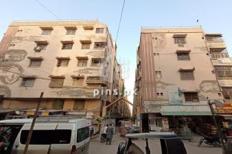 850 sq ft Flat for Sale on wide street of North Karachi 11 E