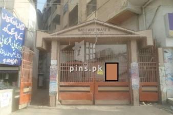 1080 sqft apartment for sale at Nagan Chowrangi 4th Floor west open 