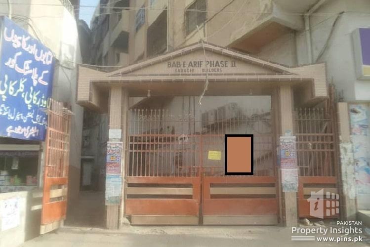 1250 SQ FT WEST OPEN FLAT FOR SALE AT BAB-E-ARIF PHASE