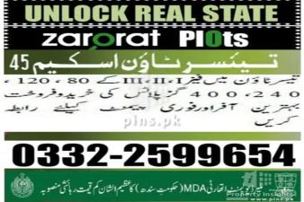 Taiser Town Sec 73/3 on 100ft Road
