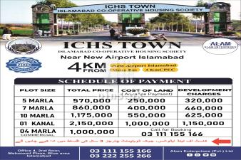 ICHS TOWN. Islamabad Cooperative Housing Society 