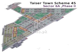 120 yards plot for sale in Sector 6A Taiser Town