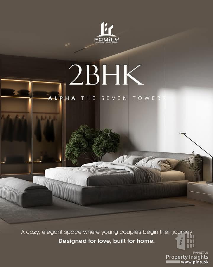 2BHK apartment on booking