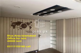 110 sqft Office available for rent . Blue Area Jinnah Avenue 