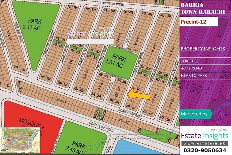 Ali Block 125 Sqy Plot for Sale in Bahria Town Karachi Plot for Sale in