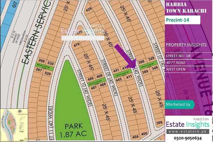 Ideal Plot in Precinct-14 Corner West Open