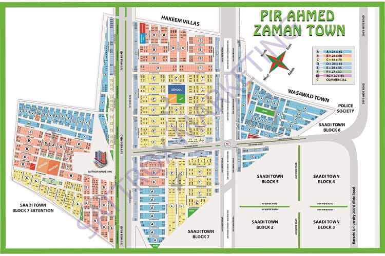 120 Sqy Plot for Sale in Block 1 Pir Ahmed Zaman Town Sch33
