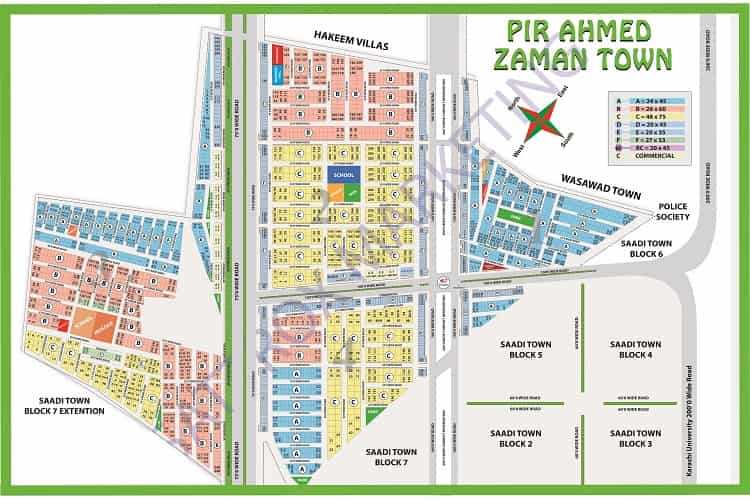 240 Sqy Plot for sale in Pir Ahmed Zaman Town