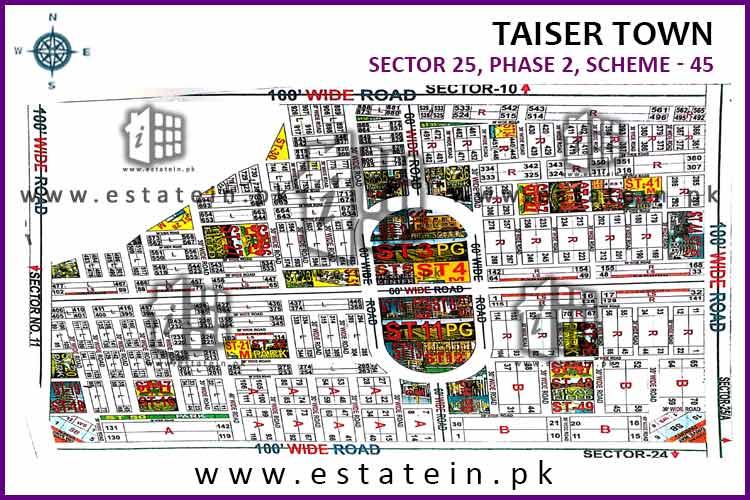 Taiser Town Phase 2 Sector 25 plot for sale 120 sqyd
