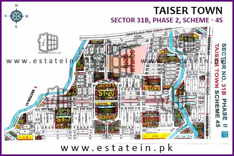 120 Yards Plot for Sale in Sector 31B Taiser Town Phase 2