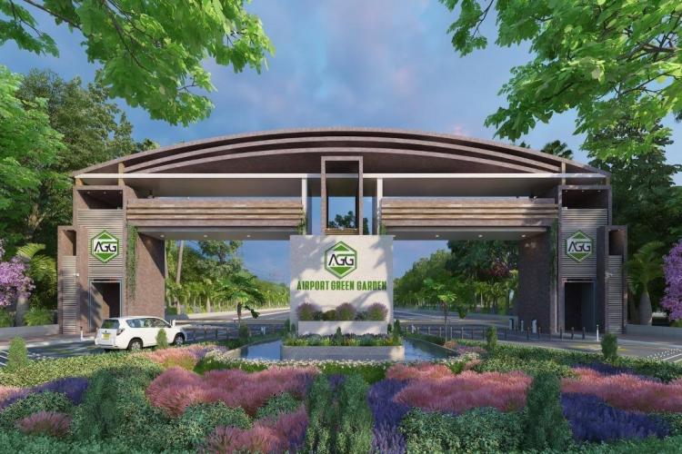 Plots available for sale in Airport Green Garden