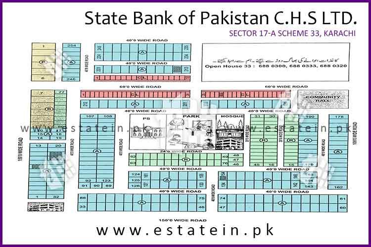 200 yards plot for sale in State Bank Society 17 A